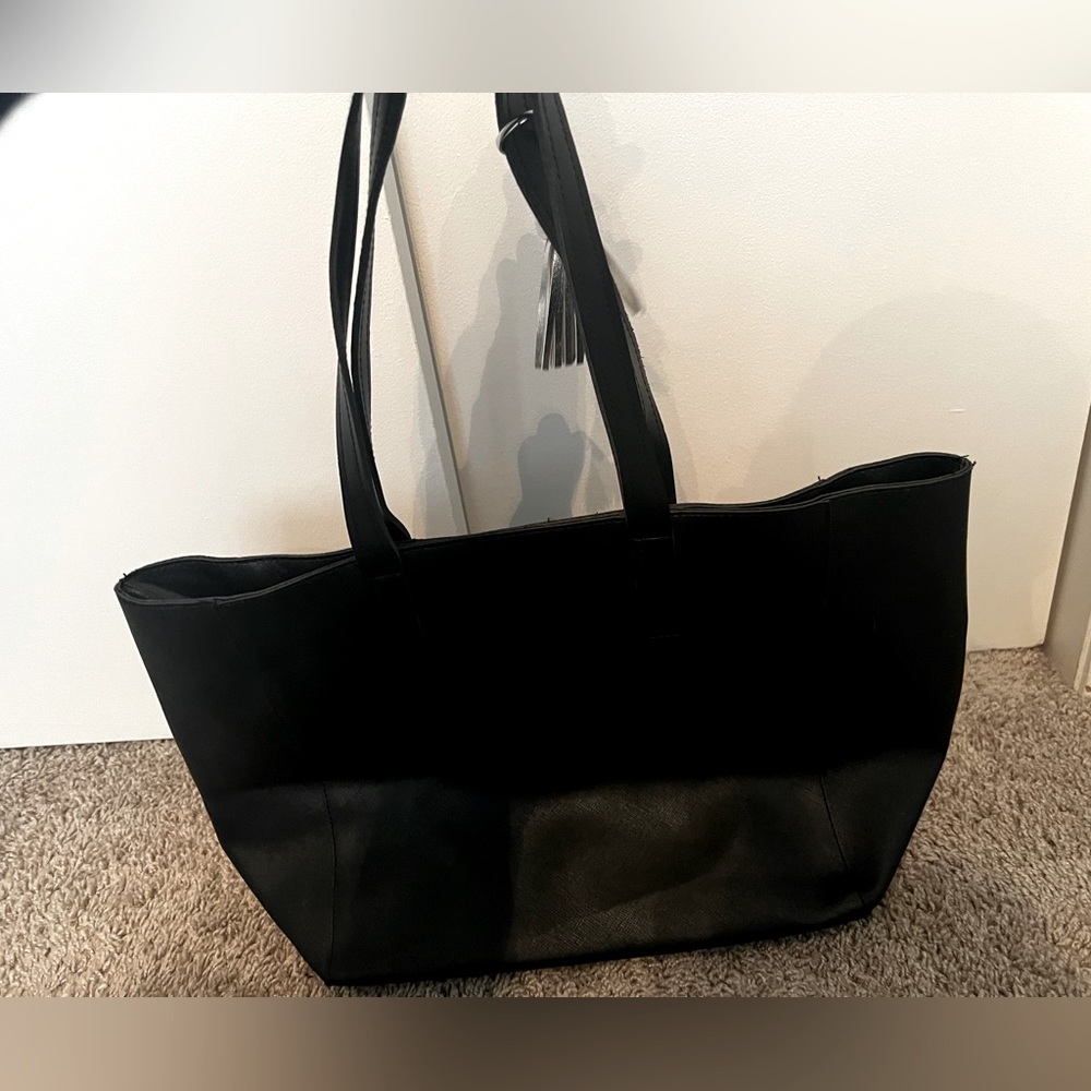 Black Large Purse